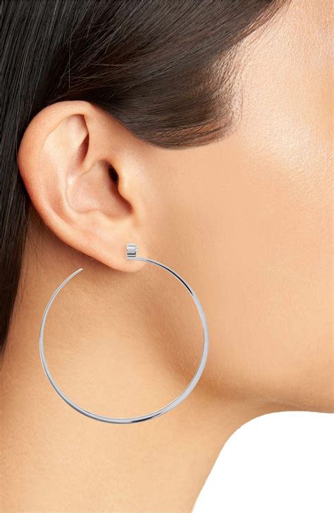 michael kors micro muse hoop earrings|Michael Kors earrings clearance.